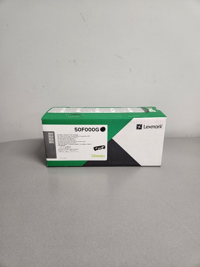Lexmark 50F000G Toner Cartridge, 1,500 Page-Yield, Black, 1 Each (LEX50F000G)
