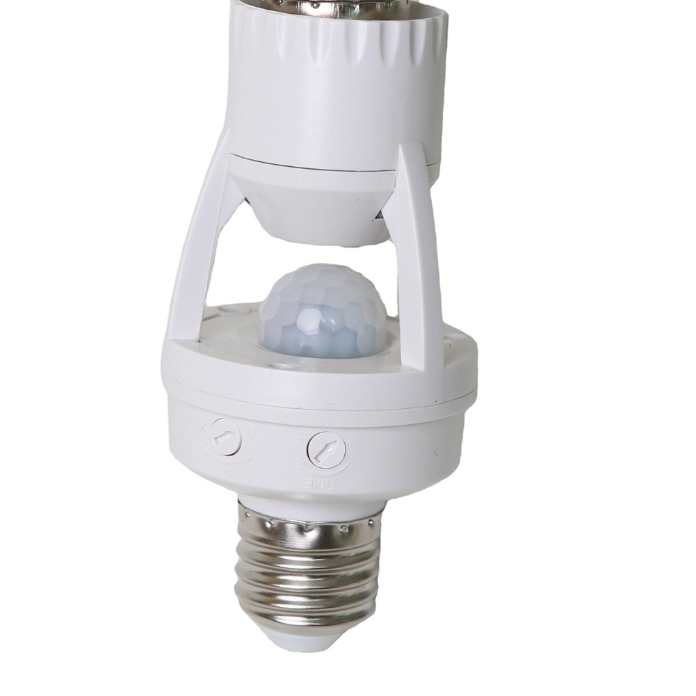 360 Degrees PIR Human Induction Motion Sensor LED Night Lamp Socket Base7596