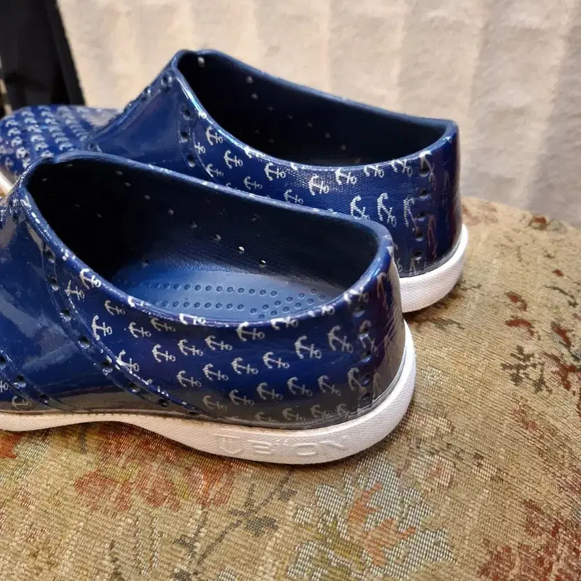 Canada Blue Anchor Pattern Light Golf Shoes