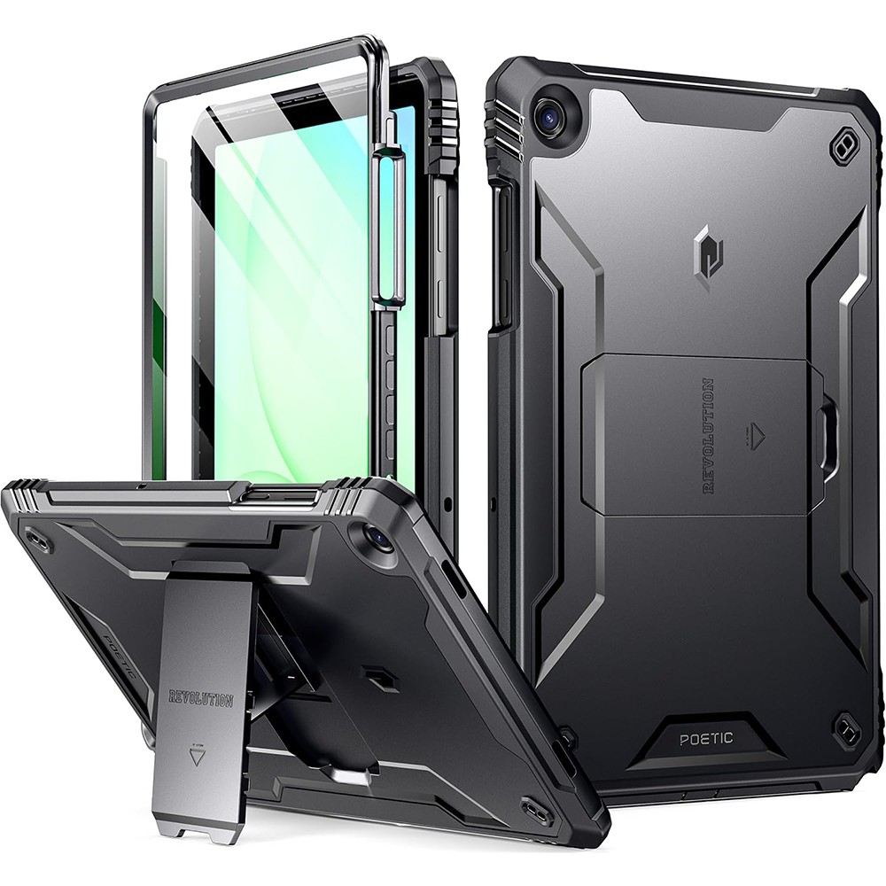 Kickstand Tablet Case For Galaxy Tab A11 Plus / A9 Plus Shockproof Cover Black