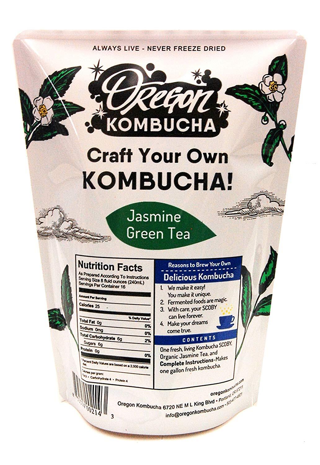 Kombucha Starter Set - Jasmine Green Tea