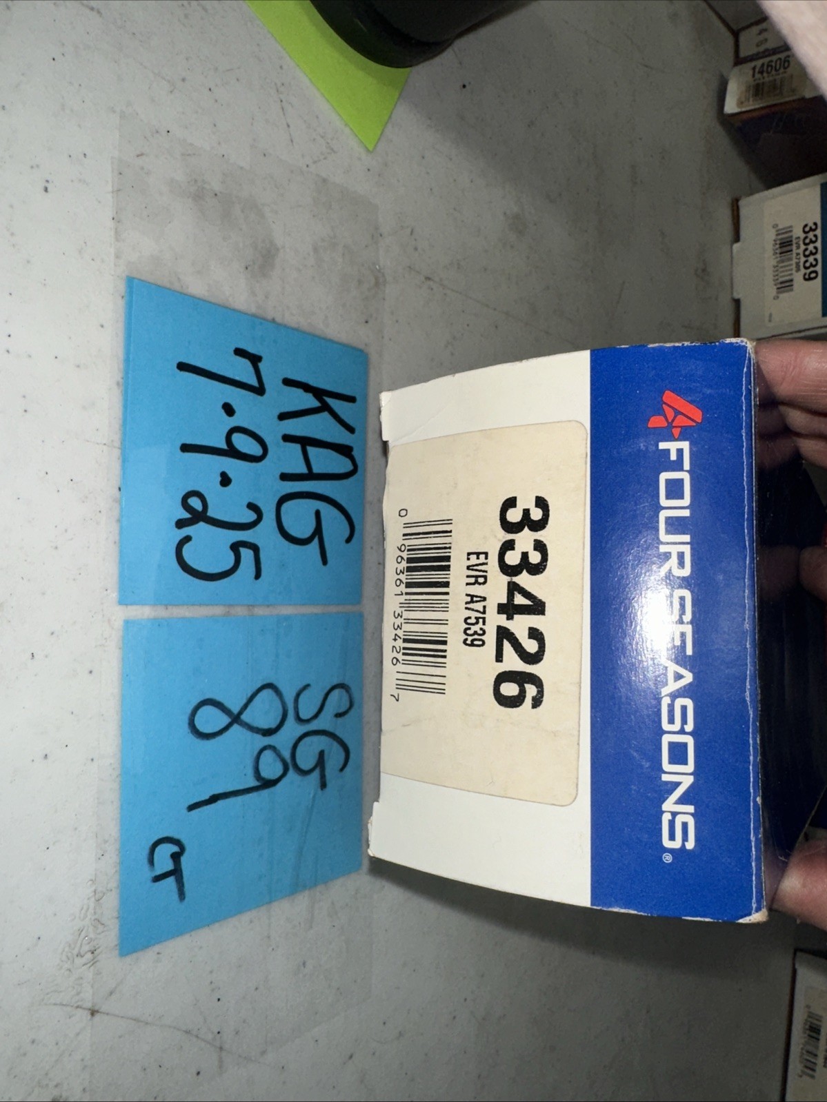 A/C Receiver Drier-Filter Drier 4 Seasons 33426