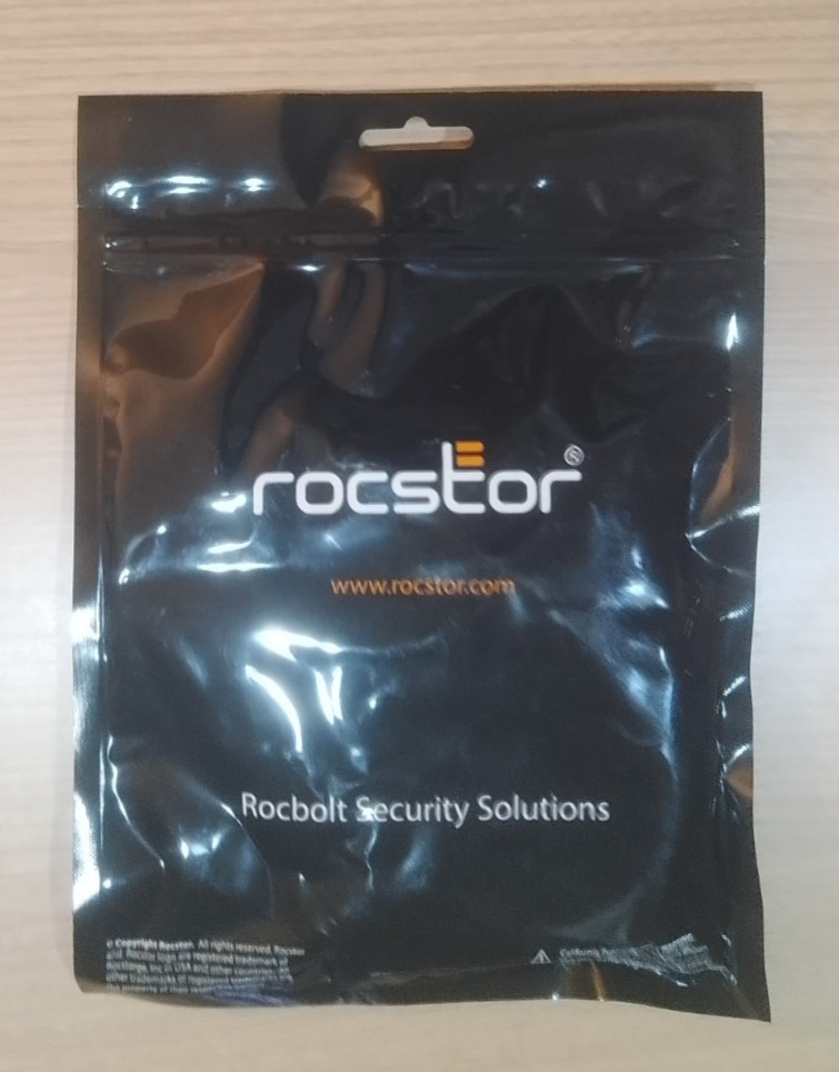 Rocbolt N19 Security Cable with (2) Key Lock - 6 ft - TAA compliant