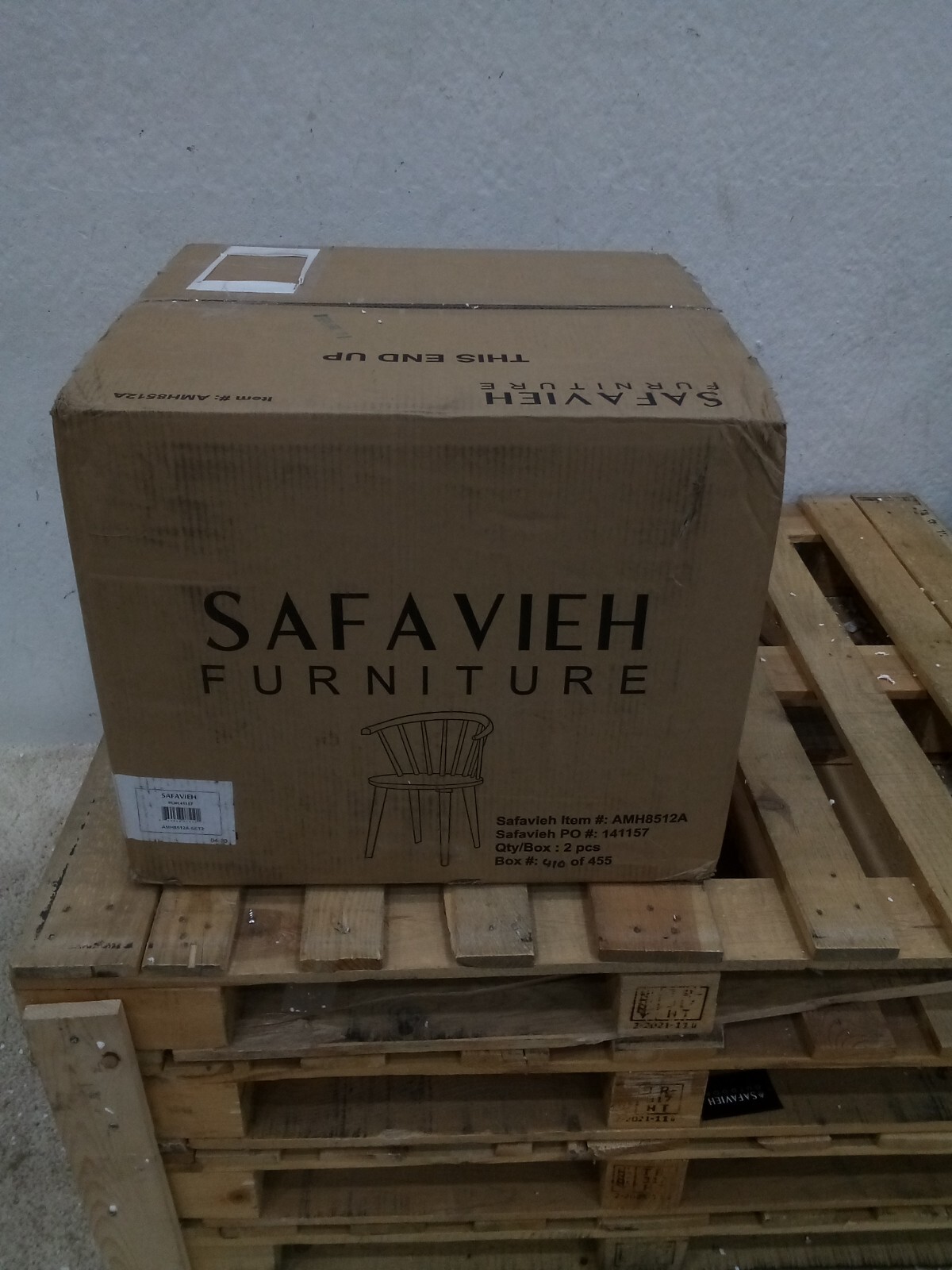 Safavieh Curved Spindle Side Chair, Reduced Price 2172721625 AMH8512A