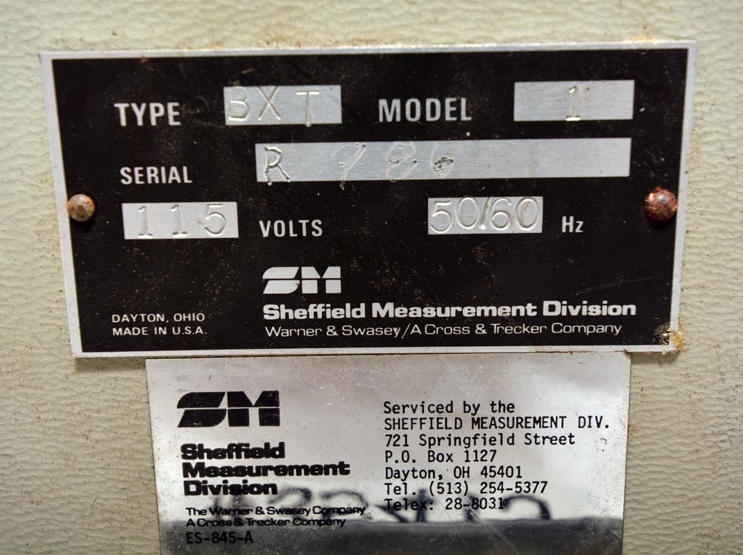 Sheffield Gage Reader type BXT (Inv.35413)