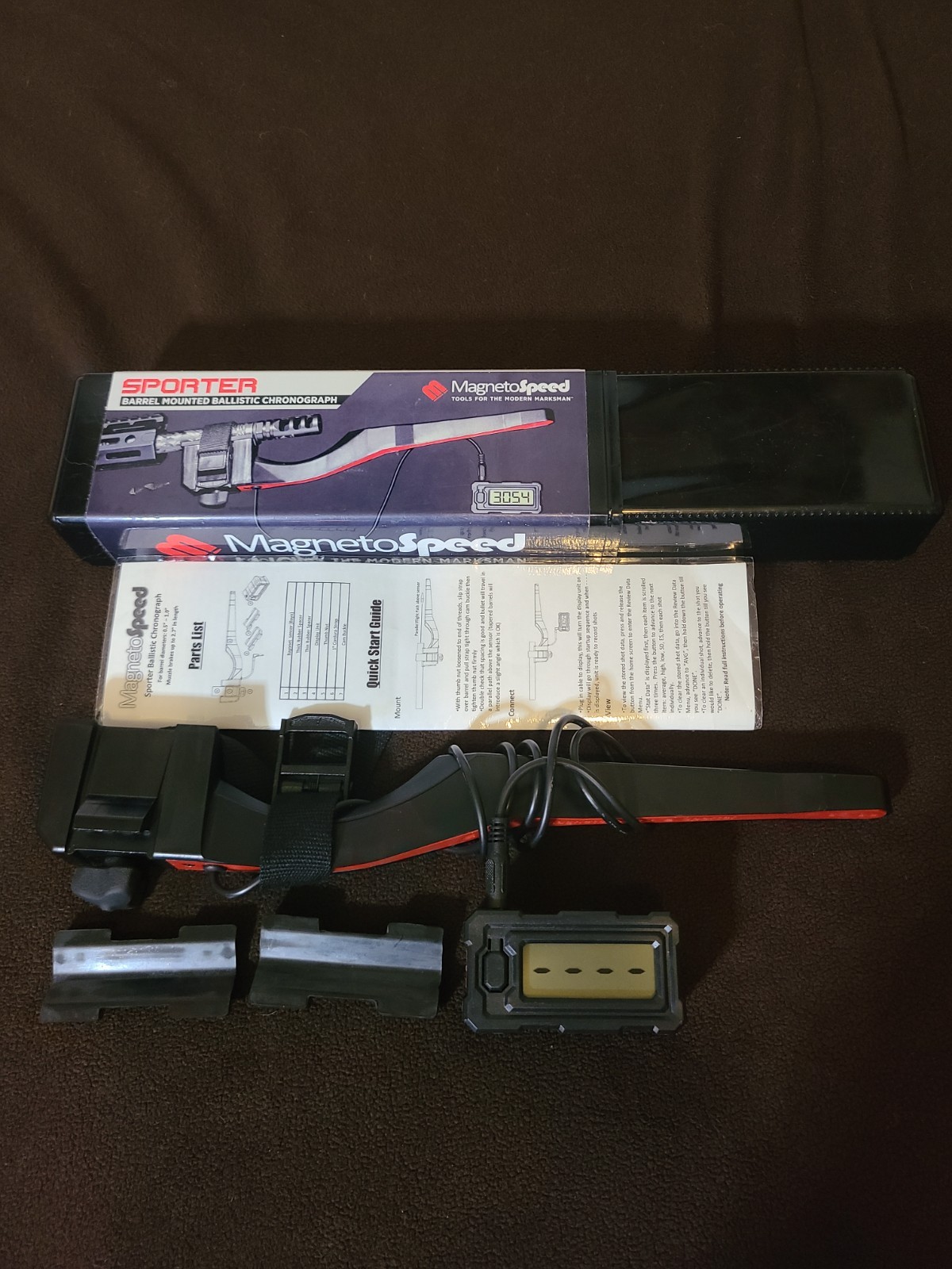 Magnetospeed Sporter Barrel Mount Chronograph  233680-13