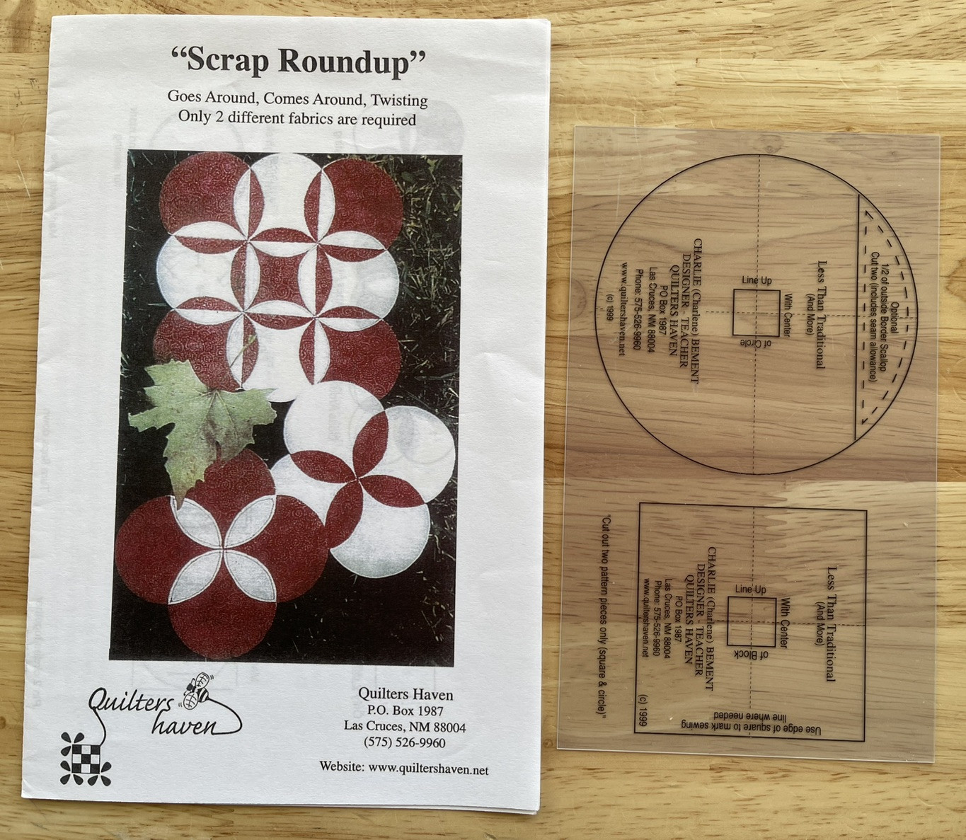 Scrap Roundup Goes Around Comes Around Twisting Quilters Haven With Template