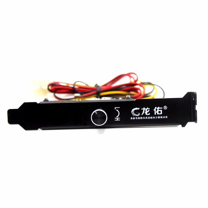 3 Channels PC Cooler Cooling Fan Speed Controller for CPU Case HDD DDR VGA K