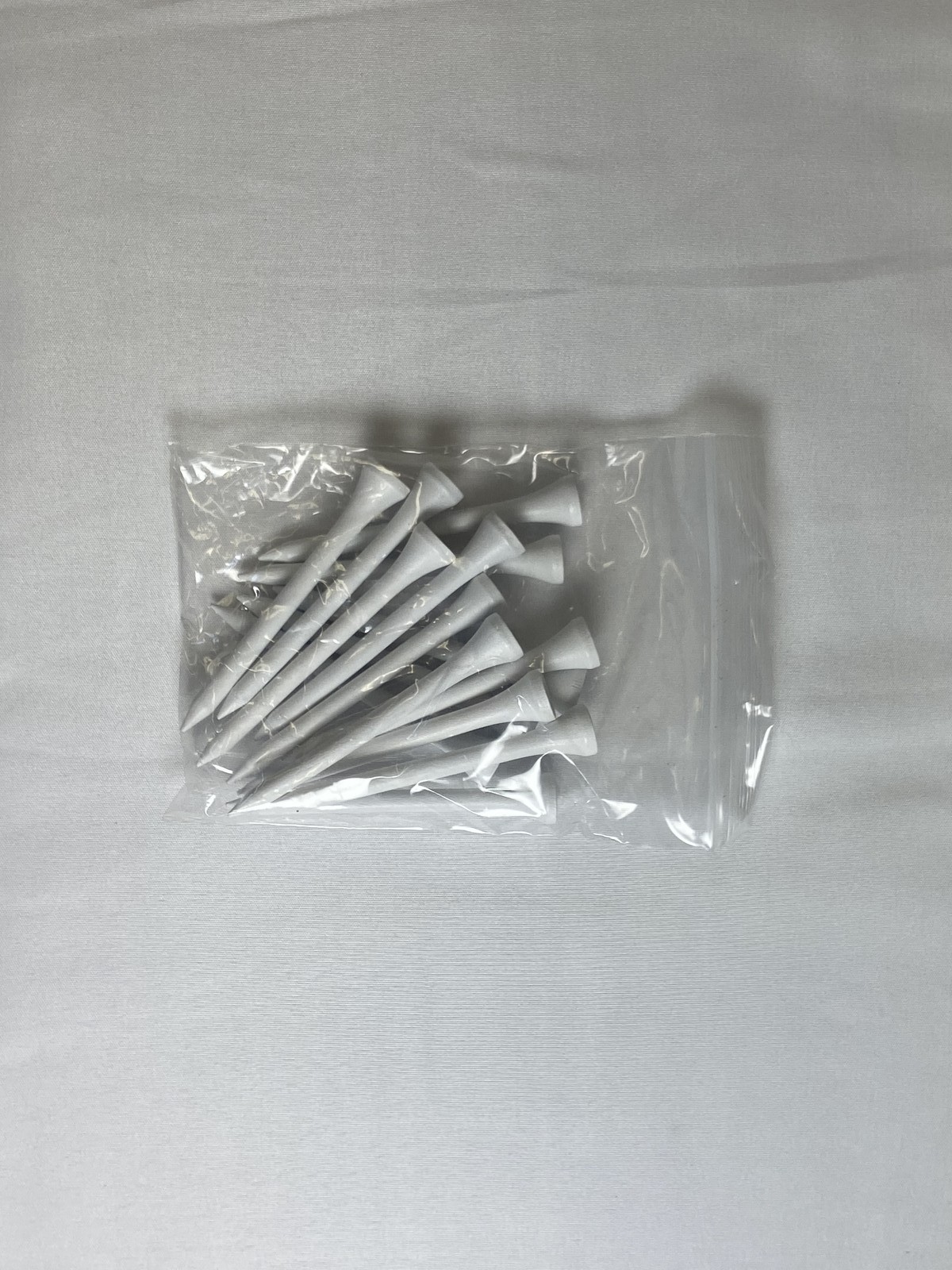 New Hurricane Golf 2 3/4" White Wood Golf Tees 15 Count Package