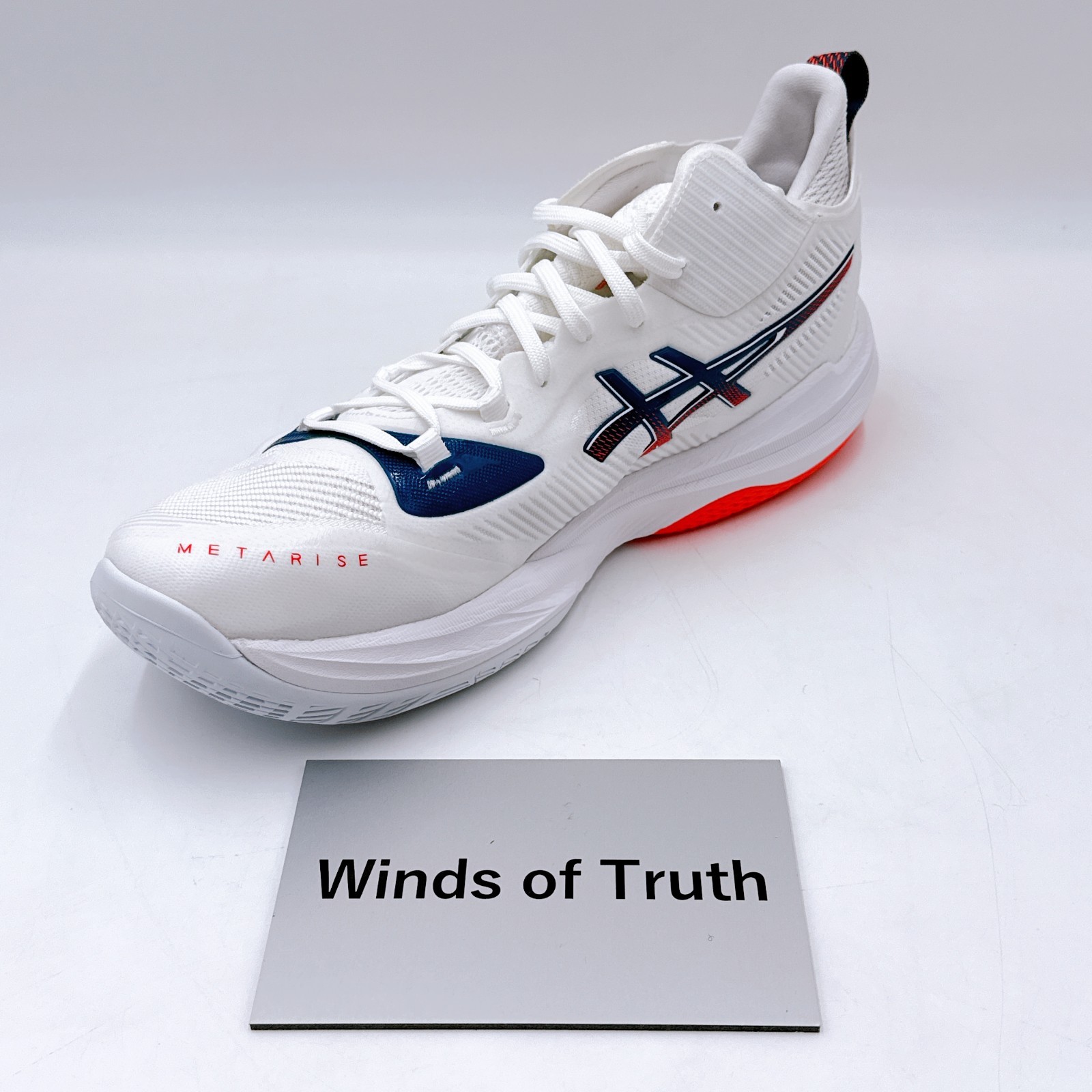 ASICS METARISE 2 1051A089 101 White Indigo Fog Volleyball Shoes US 8 - 15 New