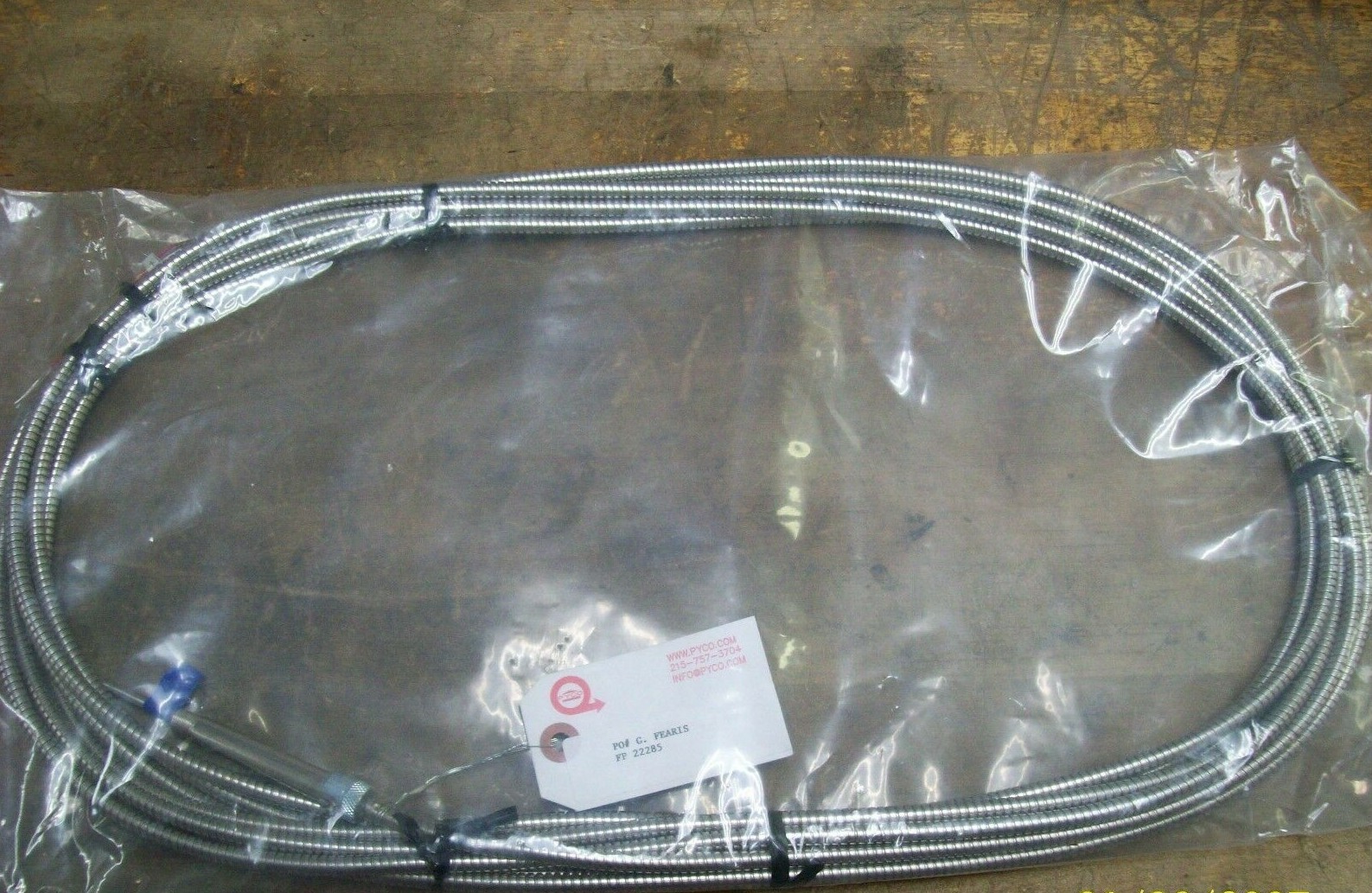 NEW PYCO THERMOCOUPLE PROBE 30'  FP22285