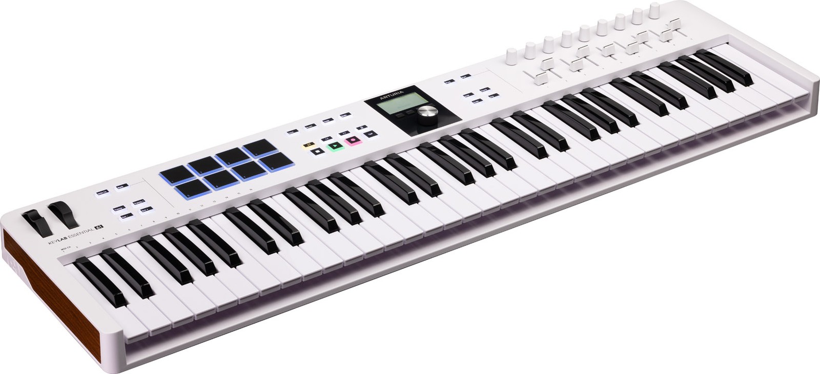ARTURIA Keylab Essential 61 mk3 White Keyboard Controller+On-Stage Dust Cover