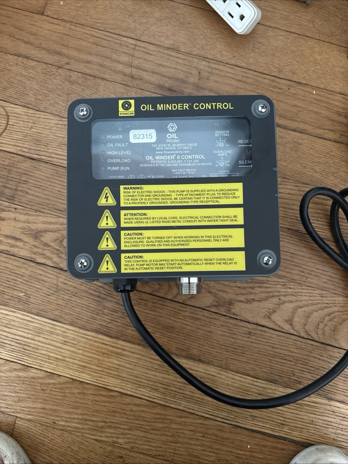 Stancor Oil Minder Control