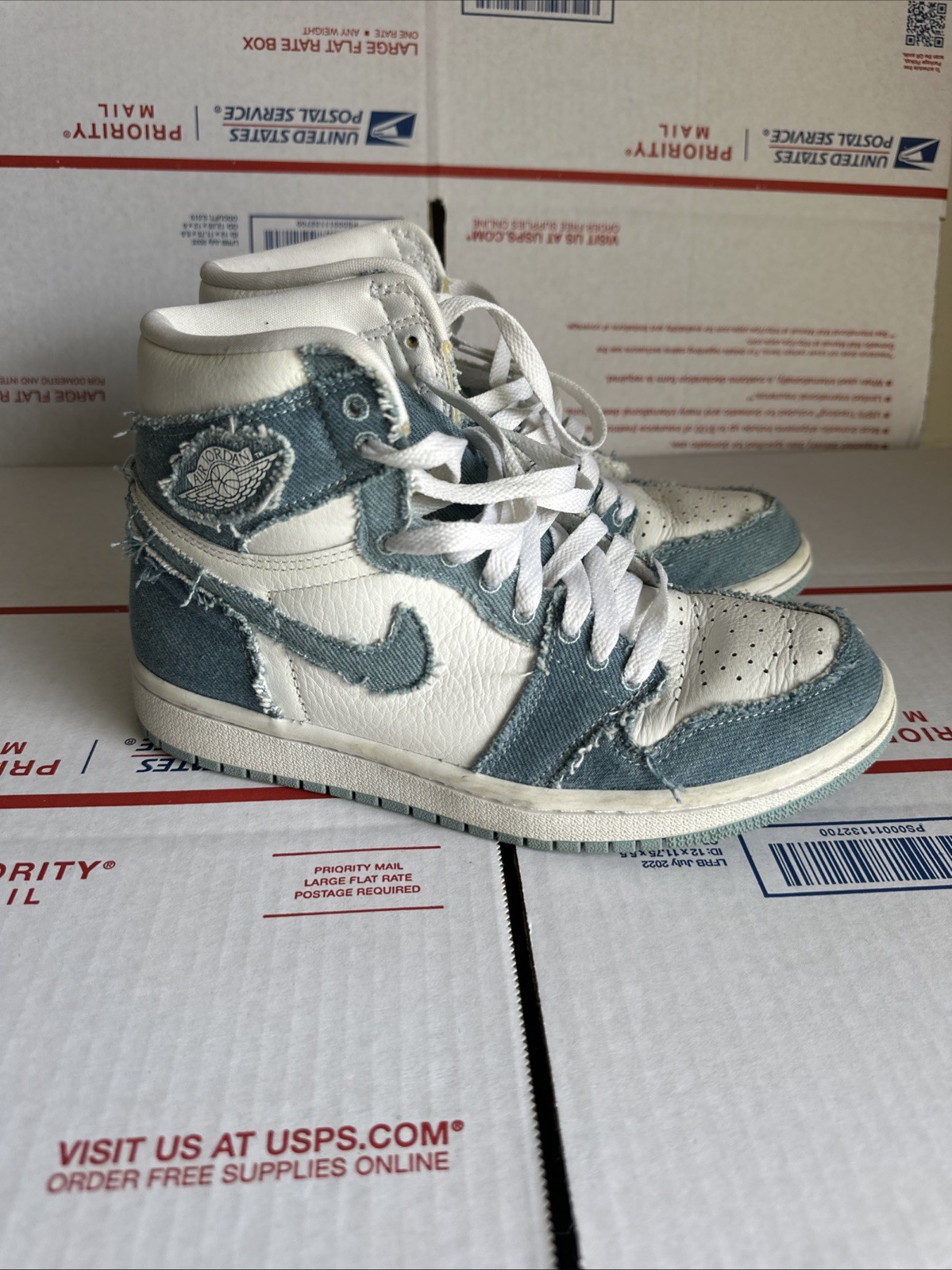 Nike Air Jordan 1 High OG Denim Size 6.5 Us