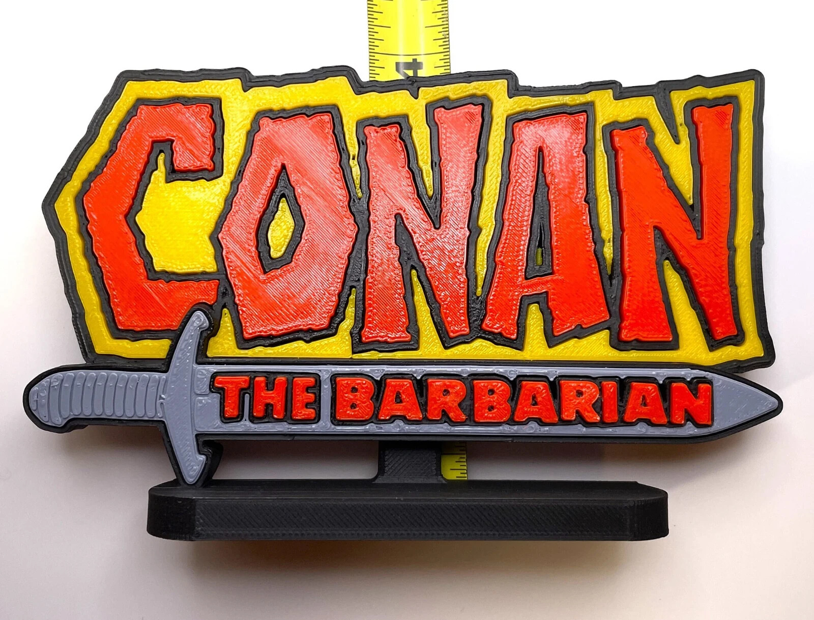 Conan the Barbarian 3D Printed Logo
