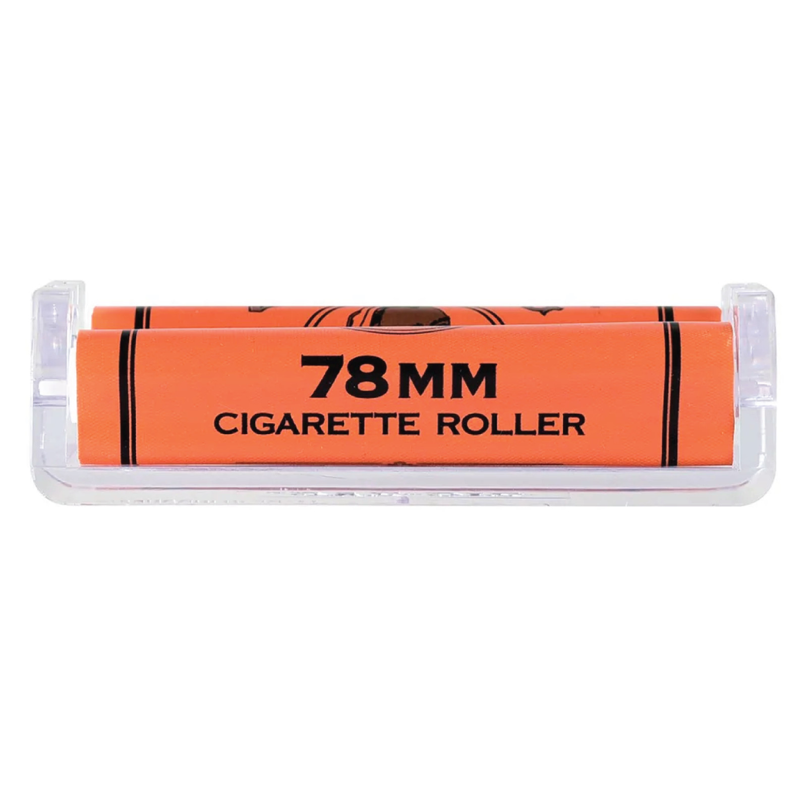 Full Box 12x Rollers Zig Zag Orange Roller Machine | 78MM | + 2 Rolling Tubes!