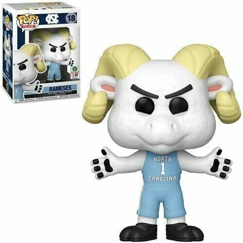 RAMESES UNC MASCOT Funko Pop! #18 North Carolina, NCAA College Football NEW