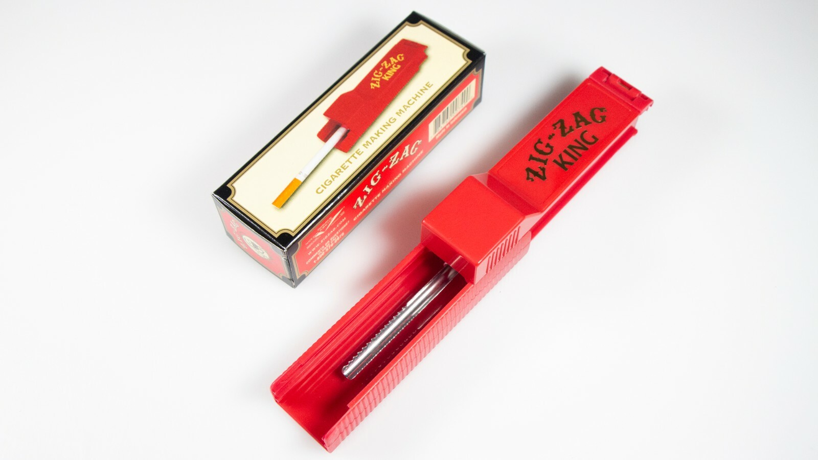 Zig-Zag Cigarette Maker Injector Machine King Size