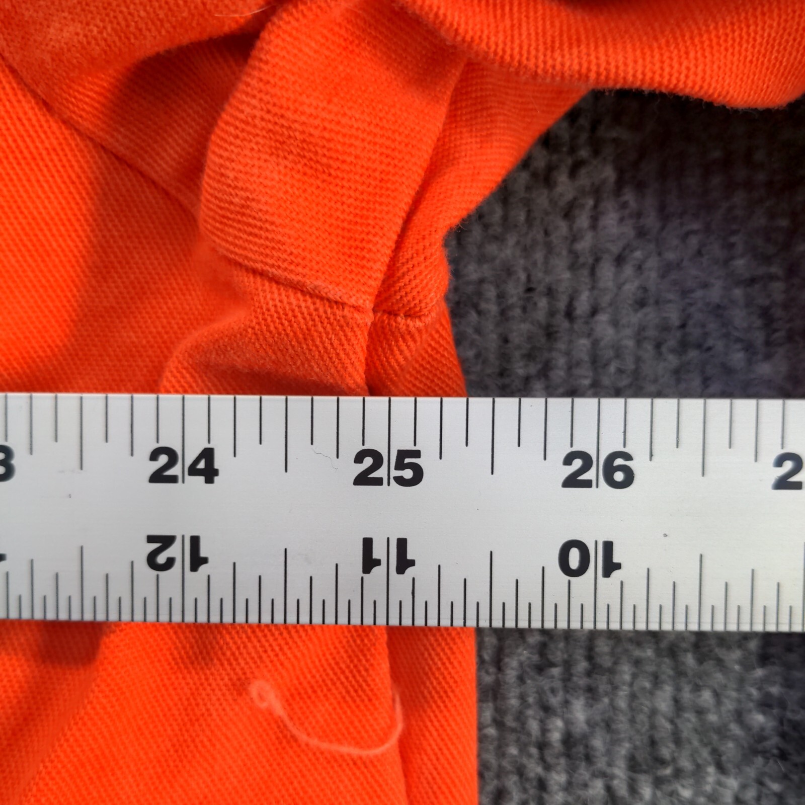 Unbranded Men's Flame Resistant Jacket Orange XL Snap Button Workwear