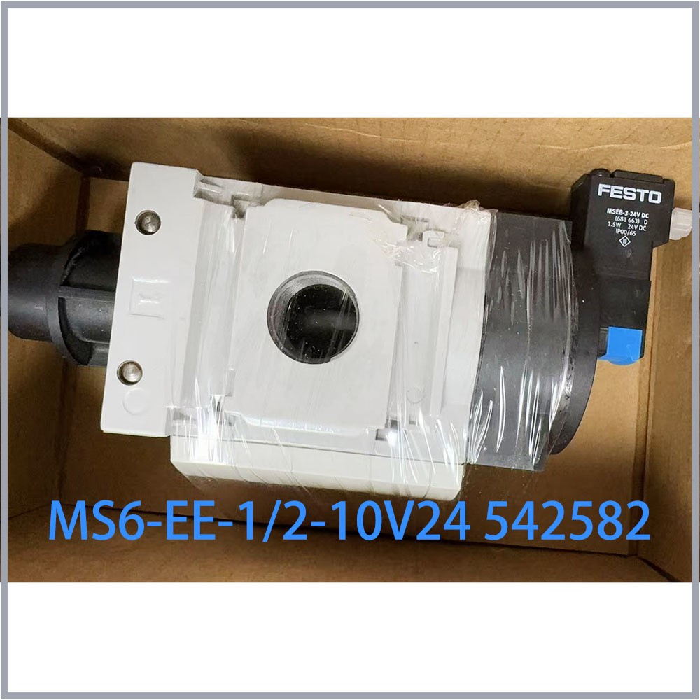 Festo New MS6-EE-1/4-10V24 MS6-EE-1/2-10V24 MS6-EE-1/2-10V24 MS6-EE-3/4-10V24