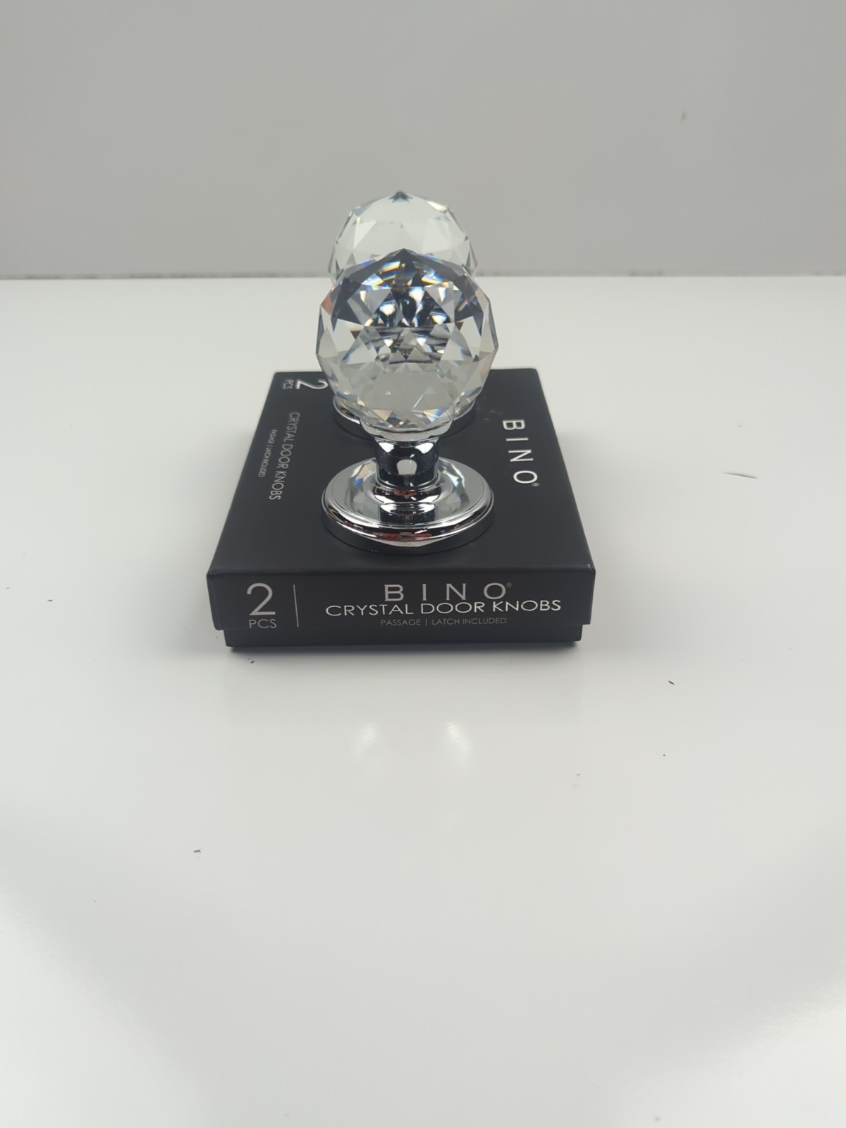 BRAND NEW: BINO Crystal Door Knobs Functional