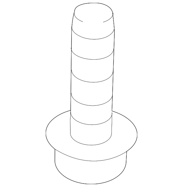 Genuine Mitsubishi Mount Bracket Bolt MF911983