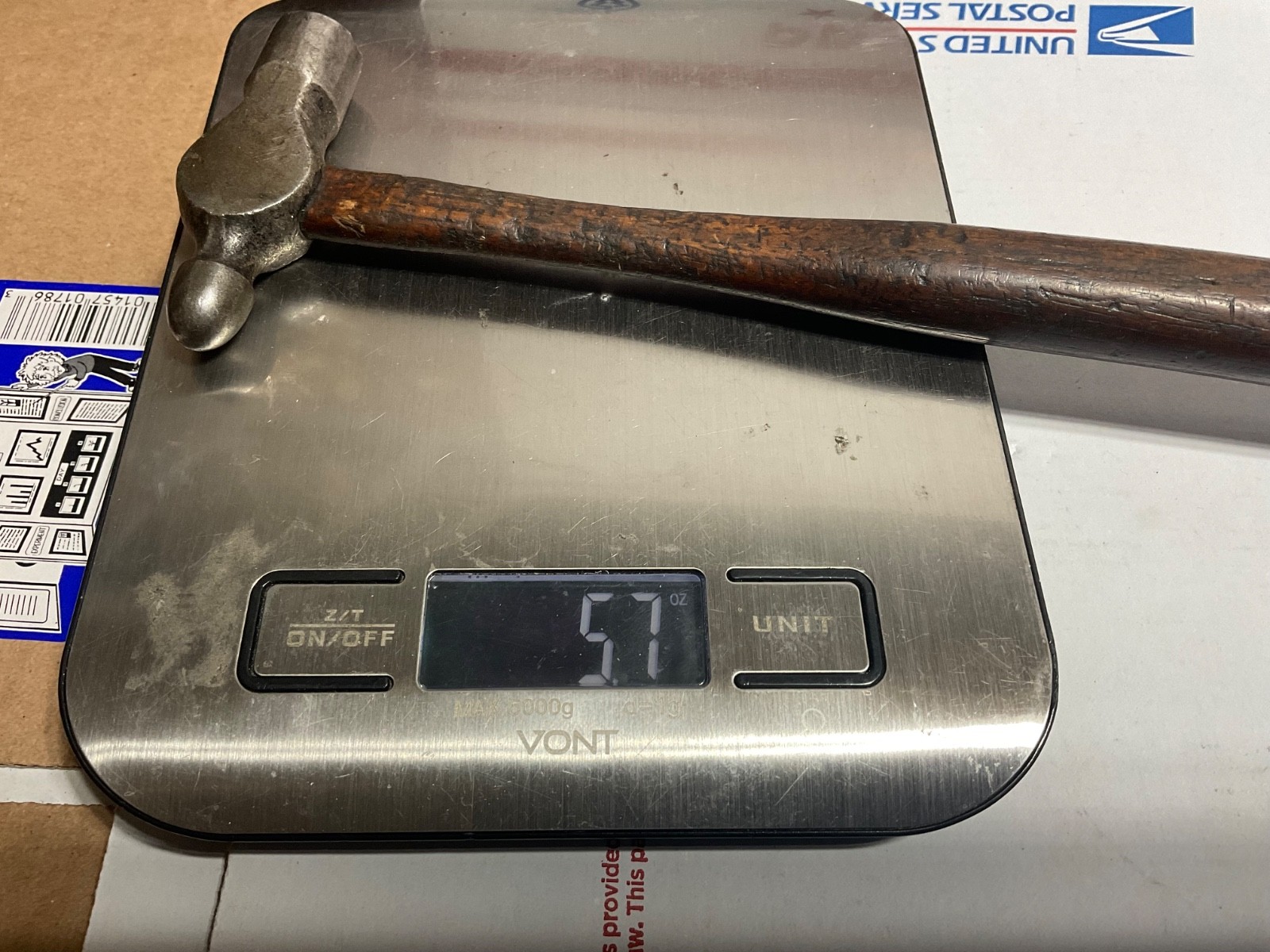 VINTAGE STANLEY SMALL BALL PEEN HAMMER