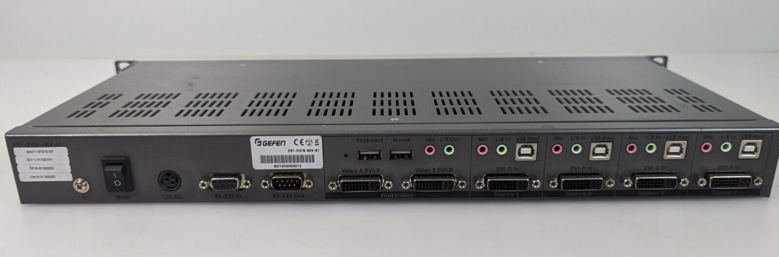 Gefen EXT-DVIK-MV-41 4x1 DVI KVM Multiview Switcher
