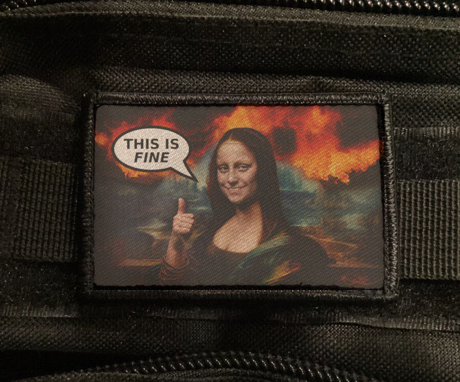 Freedom Fries Bullets Patch Humor Airsoft Morale Hook [sub]