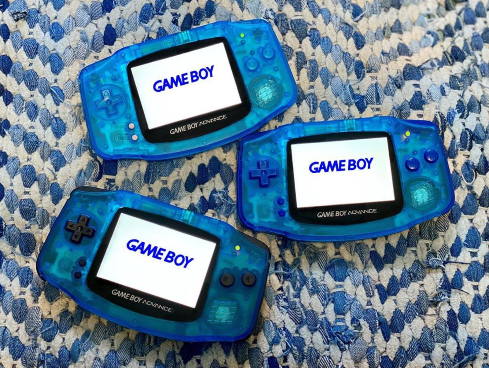 Nintendo Game Boy Advance GBA Backlight IPS LCD System Rechargeable USBC Battery
