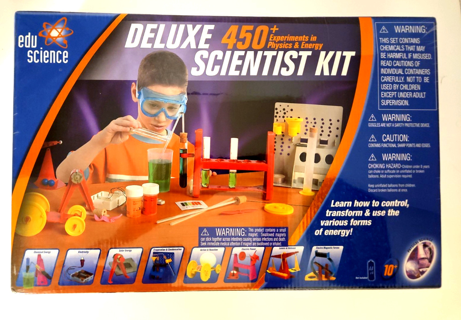 NEW  Edu Science  Do and Discover Deluxe 450+ Scientist Kit  Physics & Energy