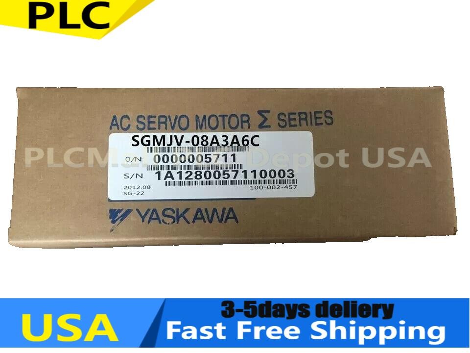 SGMJV-08A3A6C New Yaskawa Servo Motor New IN STOK ship by UPS