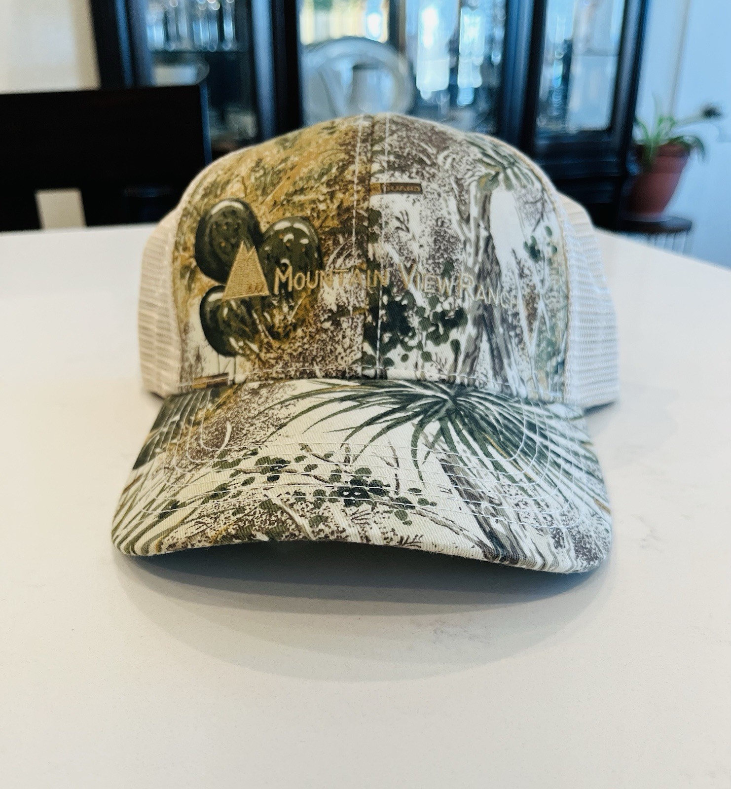 Game Guard Trucker Hat Cap Mens Strapback Cactus Desert Camo Logo One Size