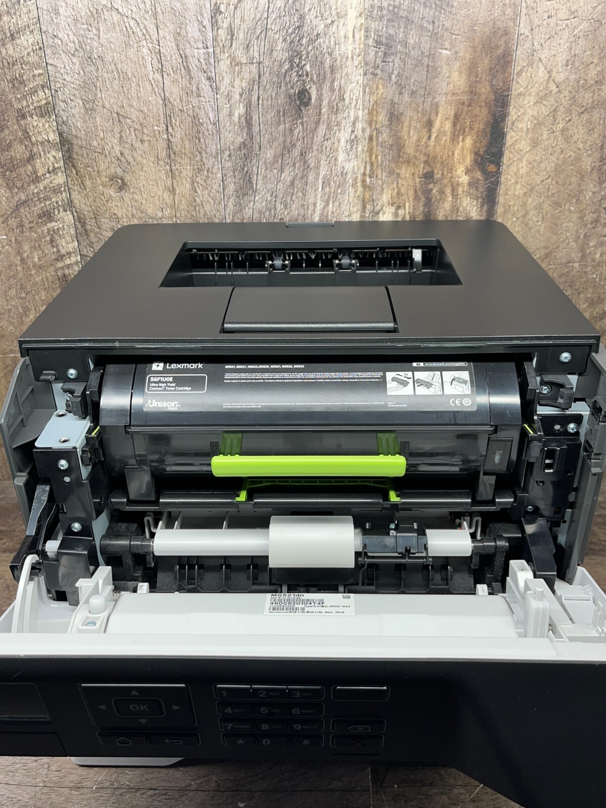 Lexmark MS521 Duplex Monochrome Laser Printer Toner 100%