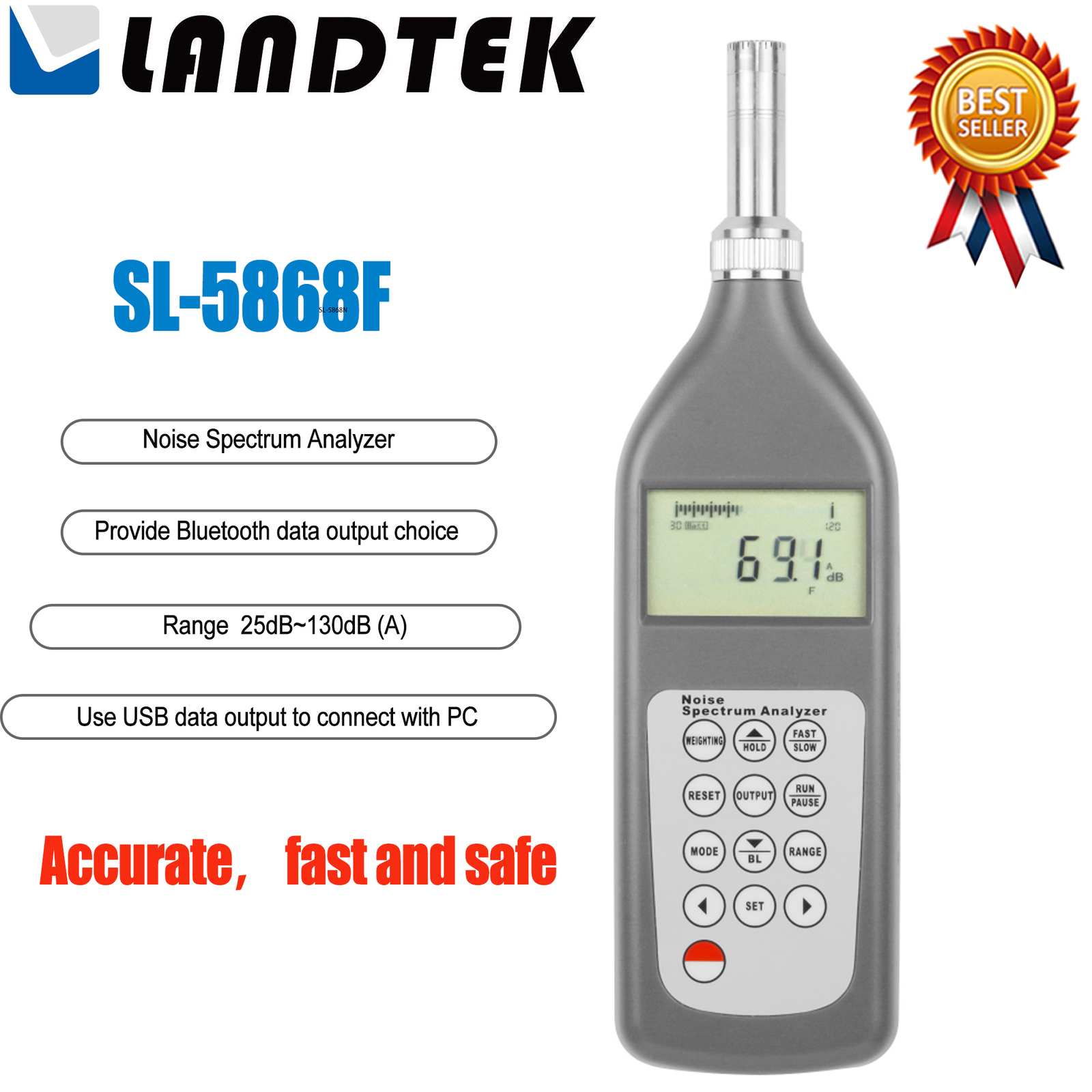 LANDTEK SL-5868F Noise Spectrum Analyzer Spectrum Analyzer New ✦KD