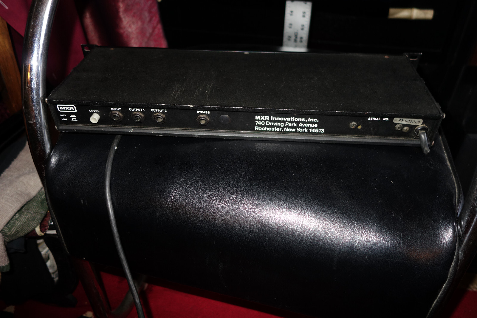 MXR M-175, Digital Time Delay, Echo, Double, Chorus, Flange, 320ms, Vintage Rack