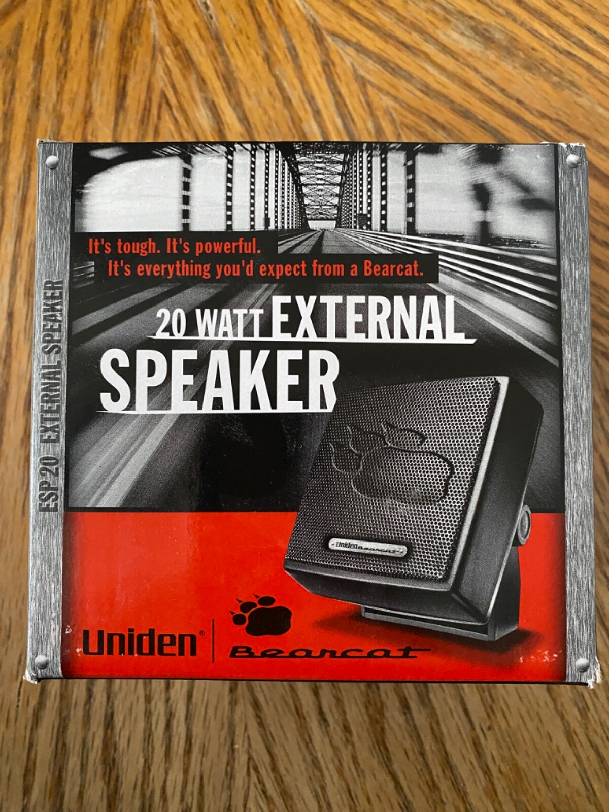 NOS Uniden Bearcat ESP-20 Extension Speaker for Ham/CB Radio/Scanner - NEW