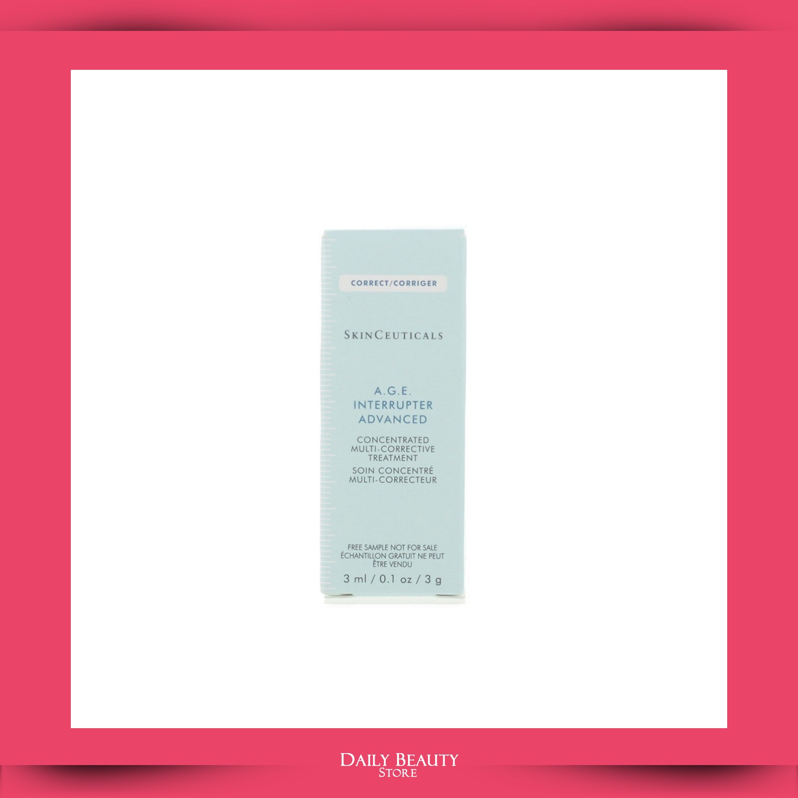 Skinceuticals A.G.E. Interrupter Advanced 3ml 0.1oz X 2 PACK NEW FAST SHIP