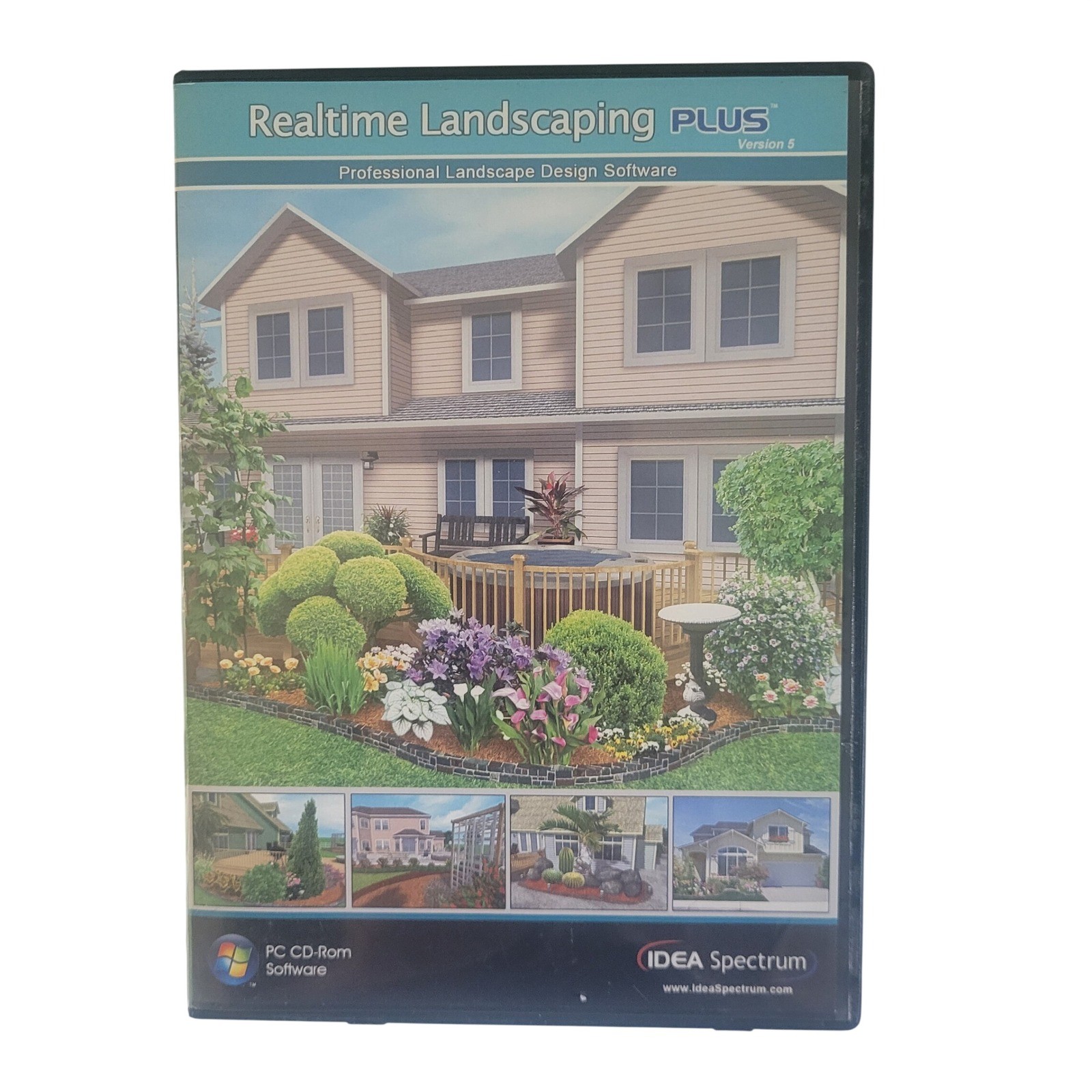 IDEA Spectrum Realtime Landscaping Plus 5 PC Software Design 3D