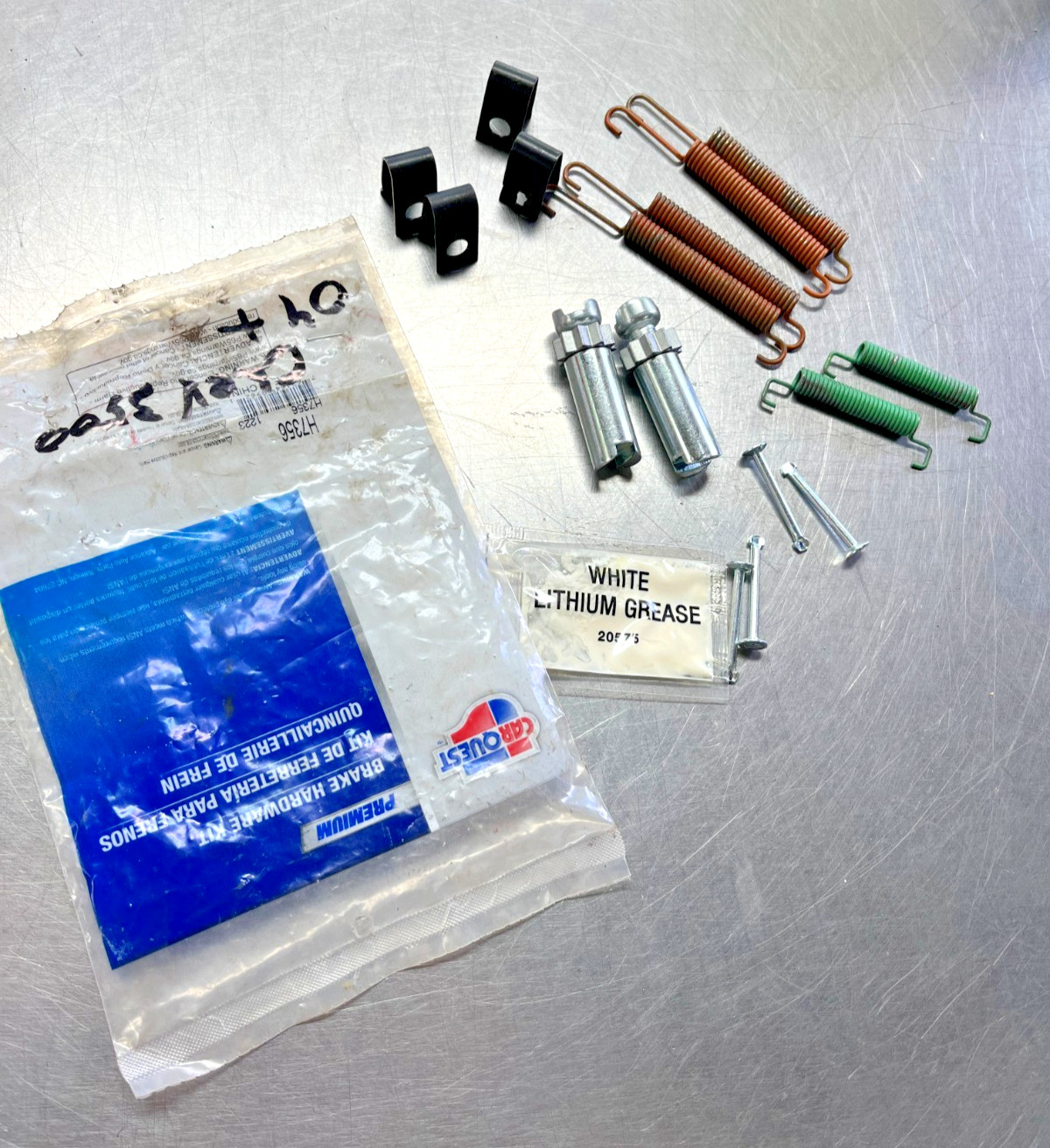 H7356  Genuine CARQUEST   Parking Brake HARDWARE KIT