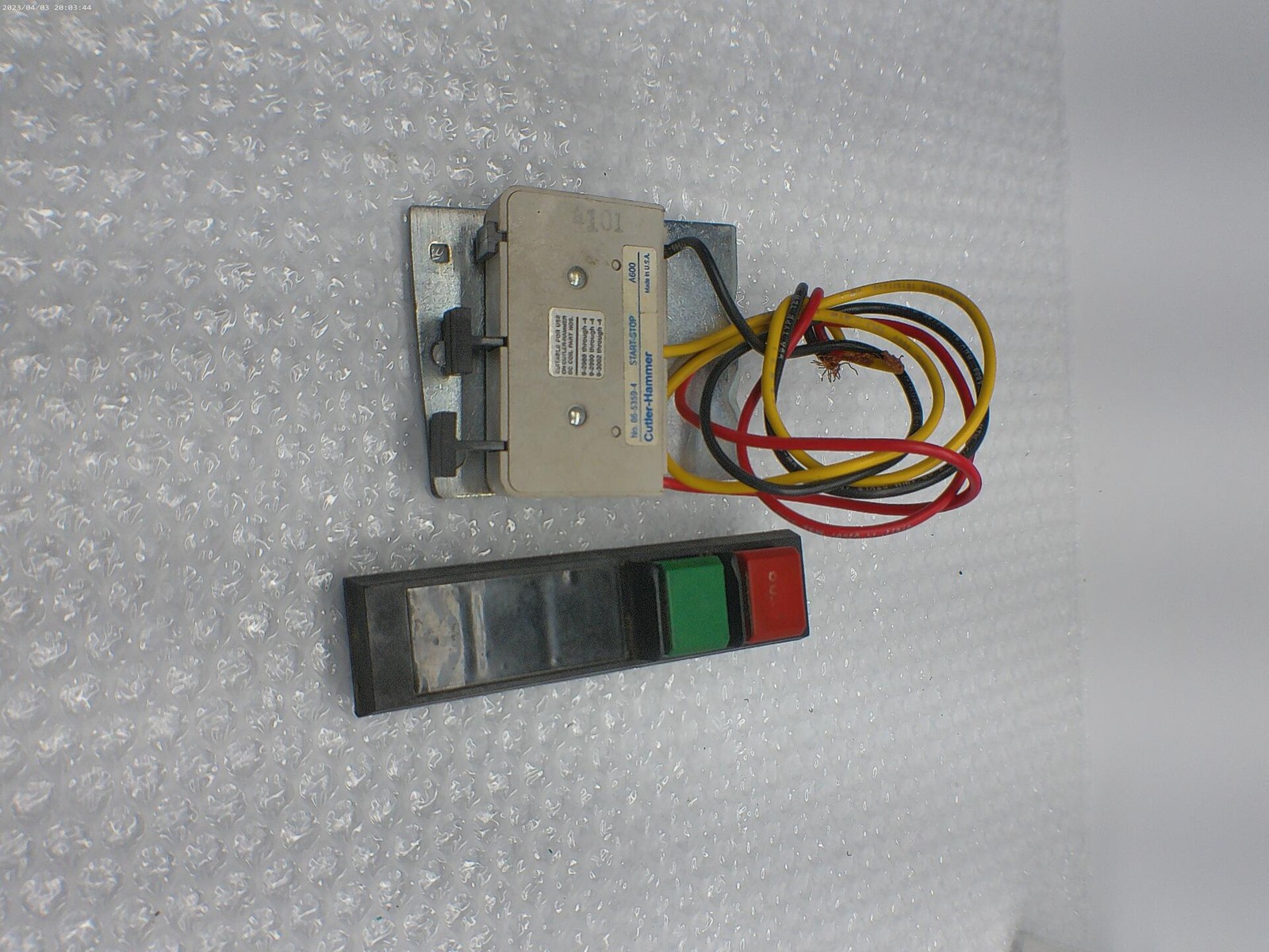 CUTLER HAMMER C400GK COVER CONTROL KIT UNMP