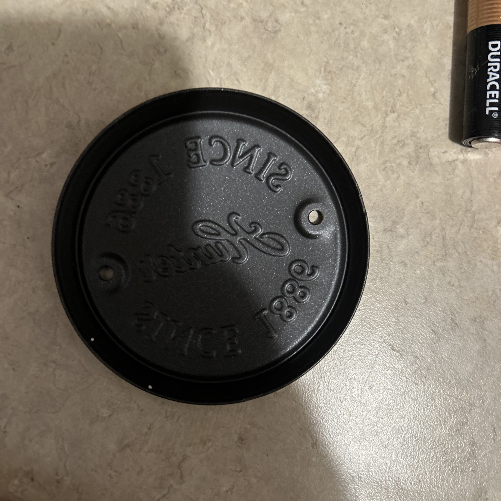 Hunter Ceiling Fan Replacement Switch Cap Cover Since 1886 Dark Bronze Metal
