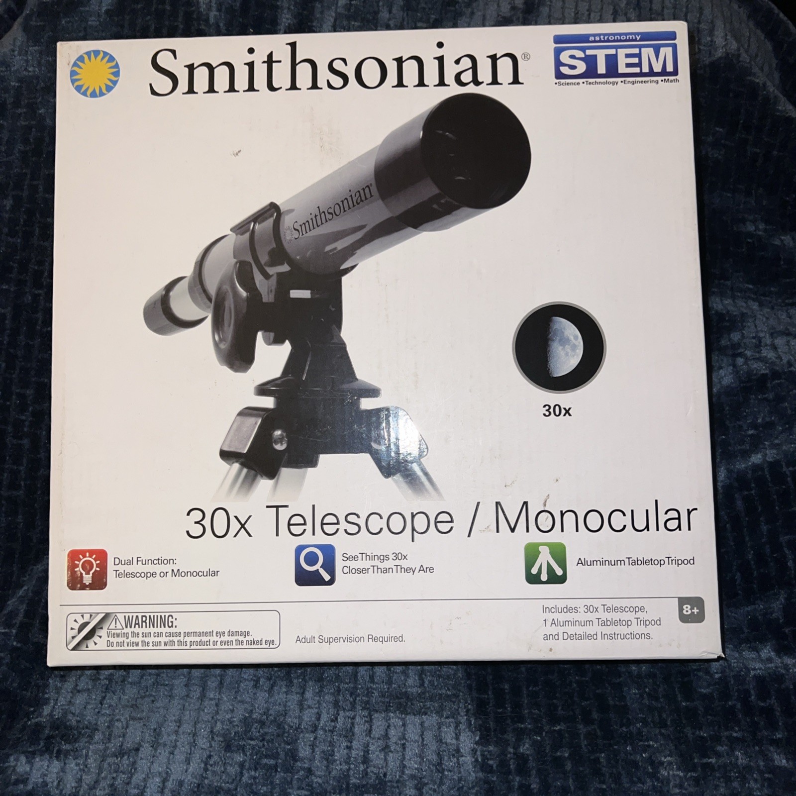 Smithsonian*  30X Telescope/ Monocular Kit* Brand New