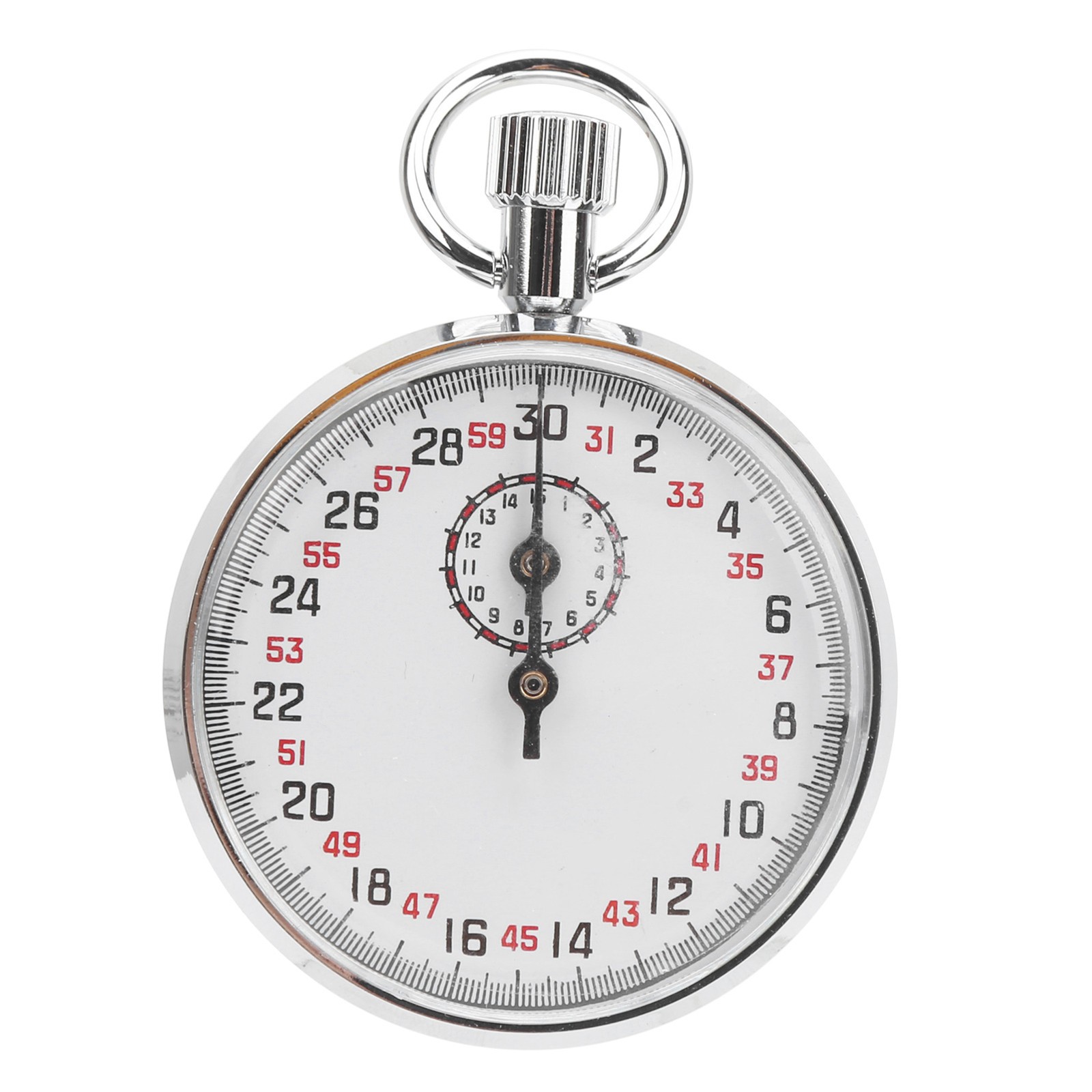 Mechanical Stopwatch Round Sports Chronograph Running Timer Physics Teaching Kit