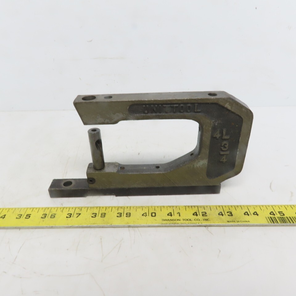 Unittool 4L 3/4 Open "C" Frame Punch 4-1/8" Throat