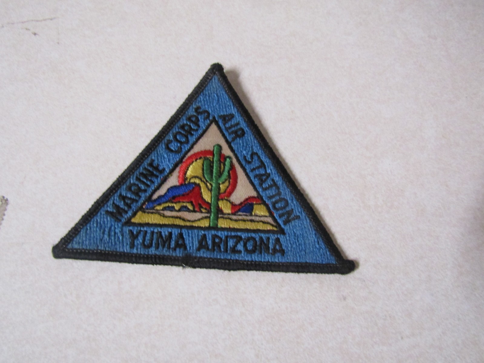 MILITARY PATCH UNITED STATES MARINE CORPS YIMA ARIZONA AIR STATION