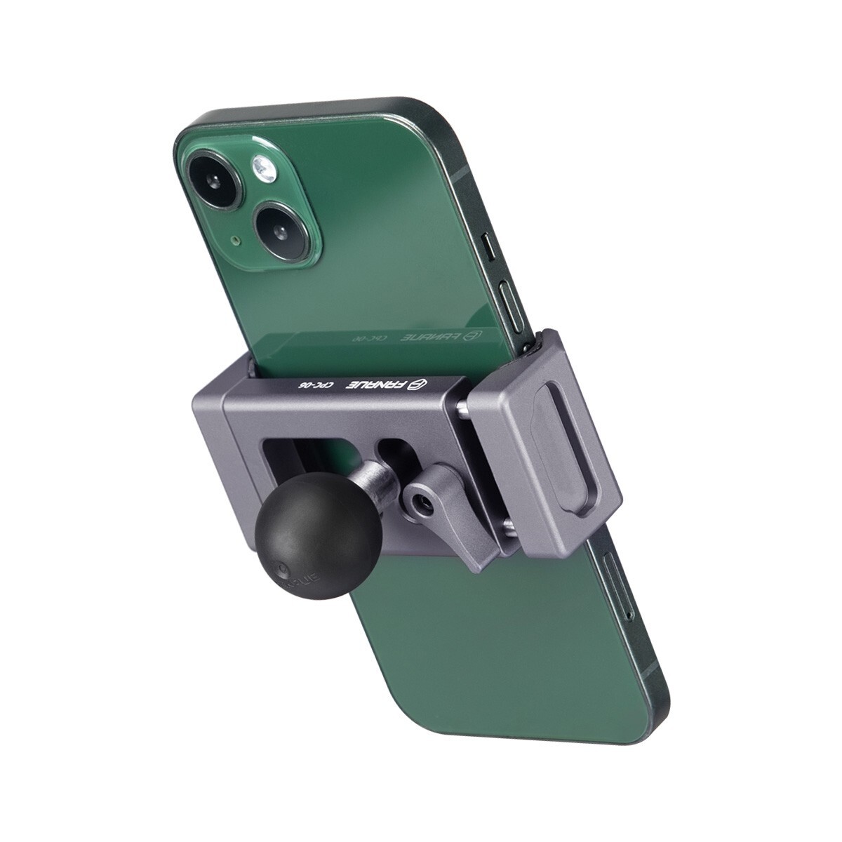 FANAUE Aluminum Phone Holder with 1" Ball Head Adapter for 6-8.5" Smartphone