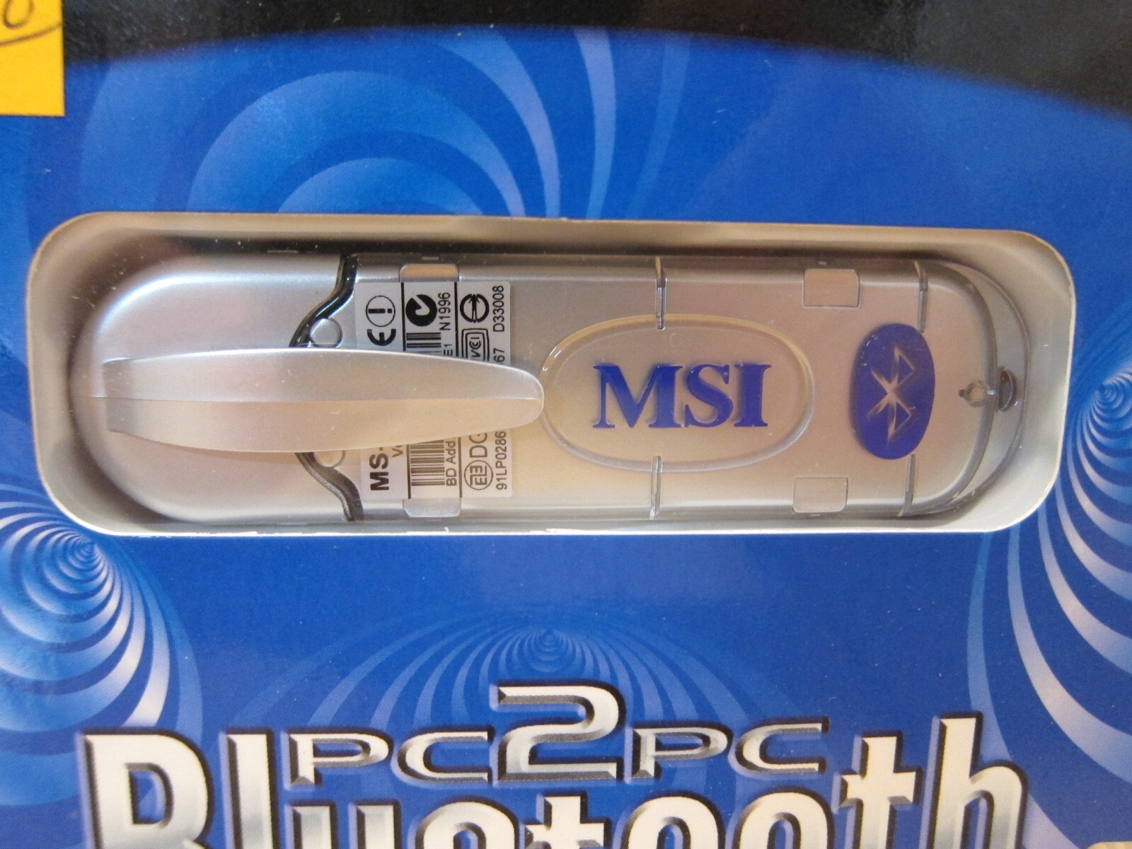 Vintage NOS MSI PC2PC Bluetooth Transceiving Key