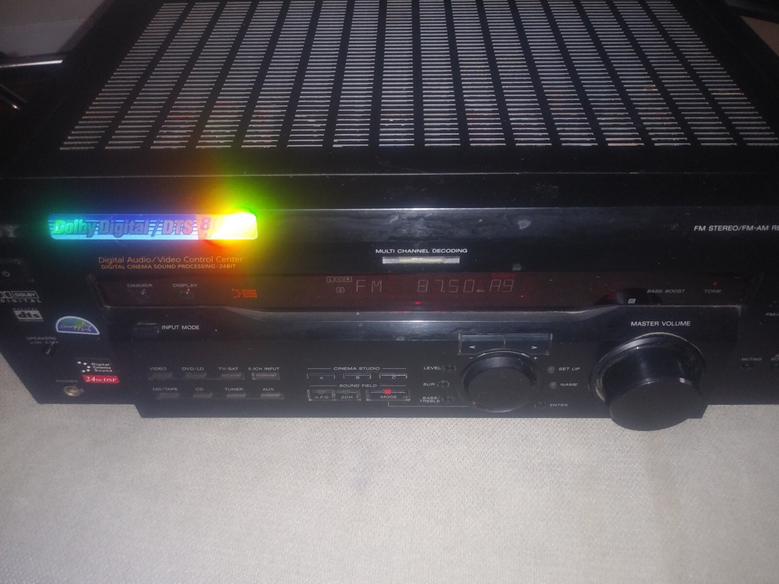 Sony Digital Audio Video Control Center STR-DE445 Impendence 8-16 Free Shipping