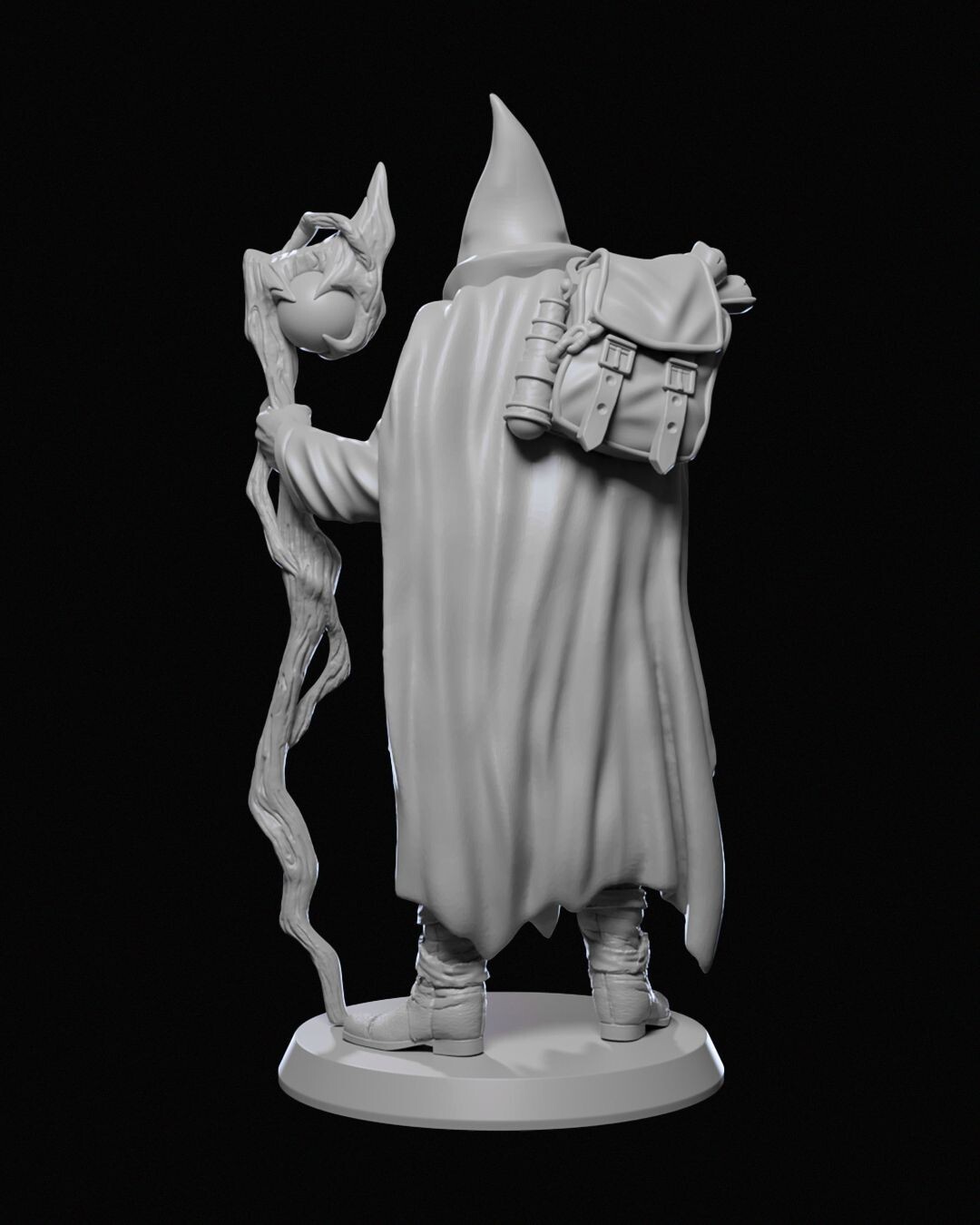 DnD Wizard Karadin Mini 32mm Scale